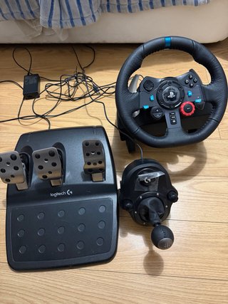 Volante Logitech G29 + Pedales + Palanca