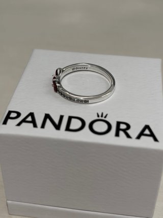 Anillo Pandora Disney lazo Blancanieves