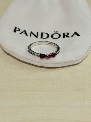 Anillo Pandora Disney lazo Blancanieves