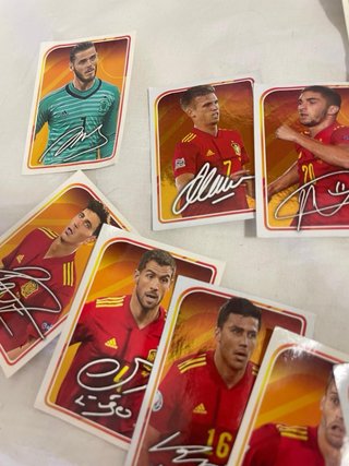 Colección Cartas Fútbol Firmadas