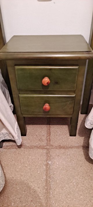 Dormitorio verde completo