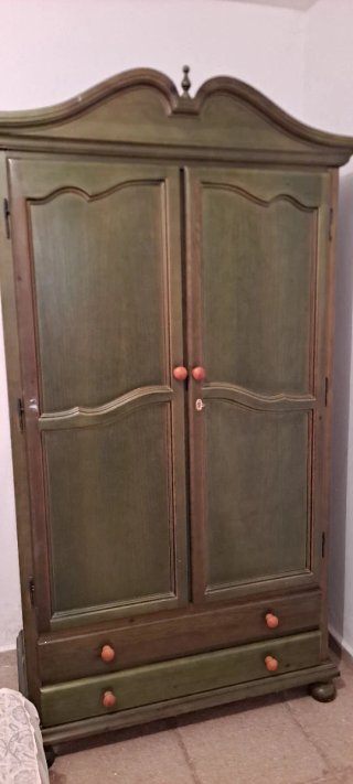 Dormitorio verde completo