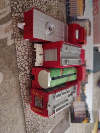 Lote de 4 camiones de bomberos en miniatura