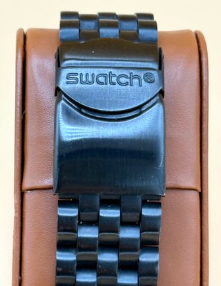 Reloj Swatch Irony Cronógrafo Negro