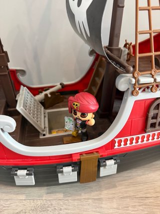 Barco Pirata Pinypon con Accesorios