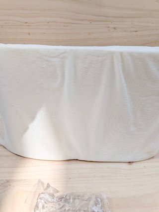 Almohada Cervical InnovaGoods Satén Beige 50x30cm
