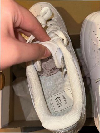 Nike Air Force 1 Blancas Talla 40.5