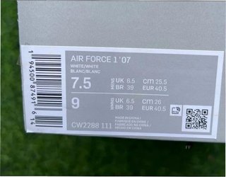 Nike Air Force 1 Blancas Talla EU 40.5