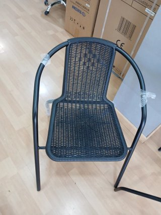 Conjunto de jardín mesa y 2 sillas