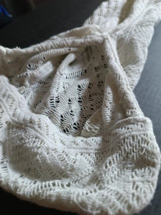 Camicia Zara traforata bianca