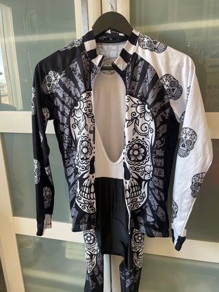 Maillot Ciclismo Invierno con Tirantes