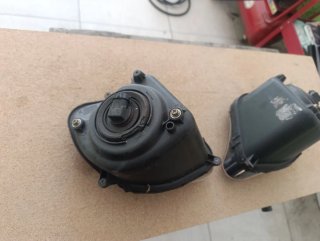 Coppia Fari Derbi GPR completo di impianto elettri