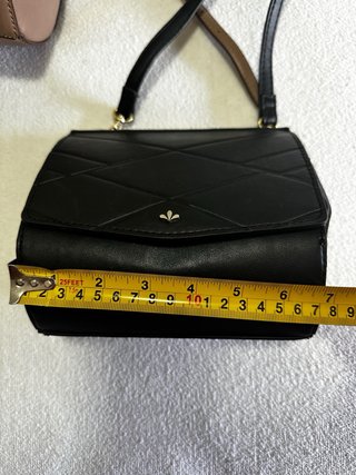 2 Bolsos Nica Beige y Negro