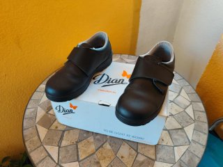 Zapatos de trabajo Dian negros