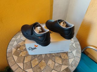 Zapatos de trabajo Dian negros