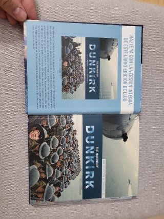 Dunkerque Blu-ray Libro Español + disco de extras