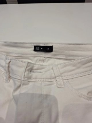 Bermudas blancas mujer Talla L