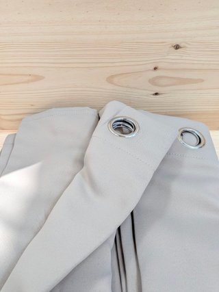 Pack 2 Cortinas Blackout térmicas  140x175cm