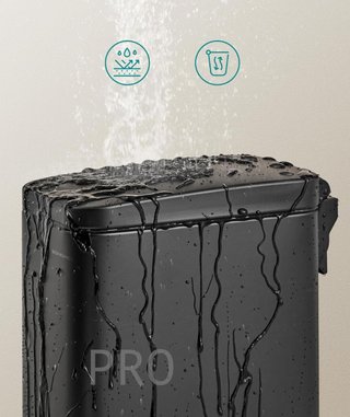 Cubo de basura para baño de 5 litros - Songmics