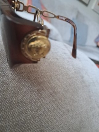 Gafas de sol Versace Marrón Oscuro italianas