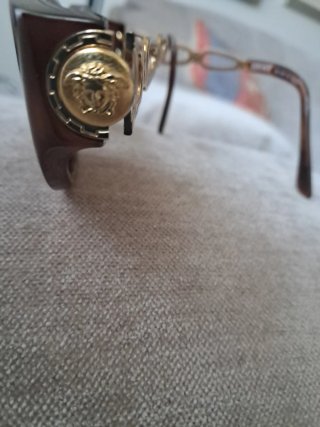 Gafas de sol Versace Marrón Oscuro italianas