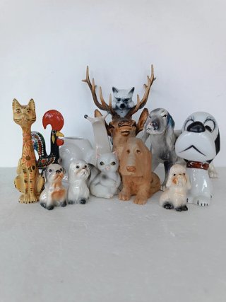 Colección figuras animales cerámica