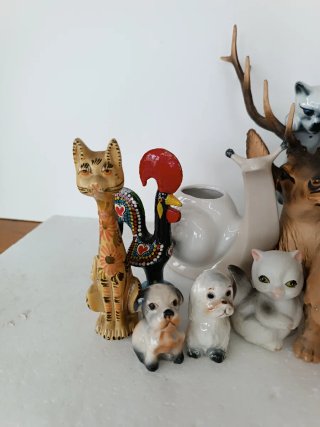 Colección figuras animales cerámica