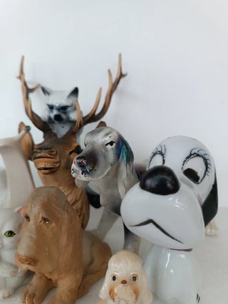 Colección figuras animales cerámica