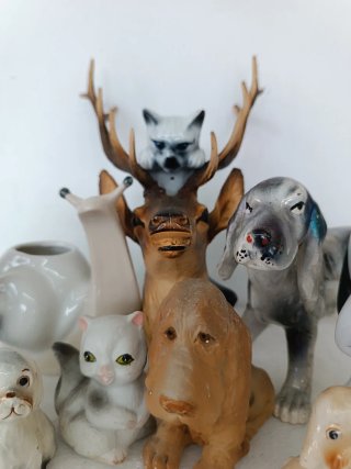 Colección figuras animales cerámica