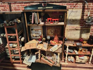 Maqueta Tienda Varitas Mágicas Harry Potter