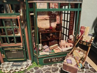 Maqueta Tienda Varitas Mágicas Harry Potter