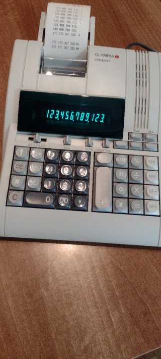 Calculadora Olympia CPD3212T (nueva)