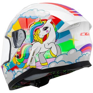 Casco Integral Infantil CGM Unicorno Bambina