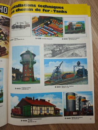 Catálogo Kibri Maquetas Ferroviarias 1977/78