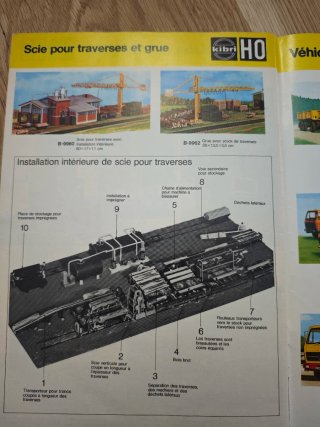 Catálogo Kibri Maquetas Ferroviarias 1977/78