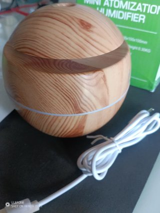 Humidificador Aroma Ultrasónico LED 200ML