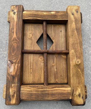 Finestrella intaglio quadri legno