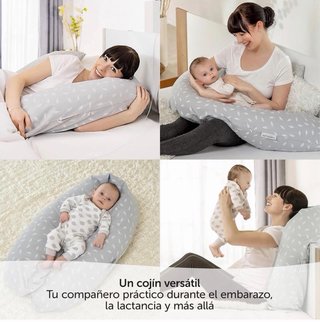 Almohada embarazo y lactancia Theraline. 150cm