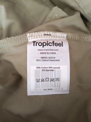 Chinos Tropicfeel Sage Khaki Talla M
