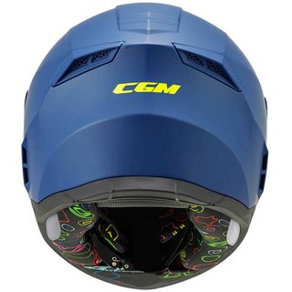 Casco Integral CGM Azul Mate Niño