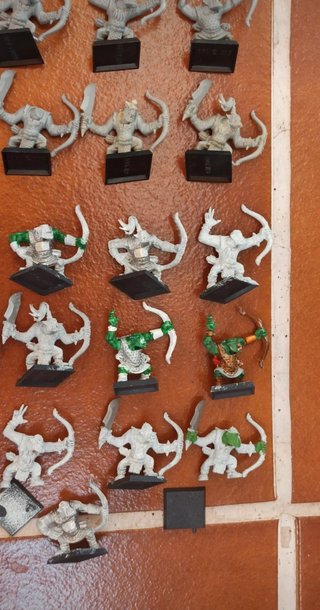 Warhammer guerreros Orcos Arqueros III