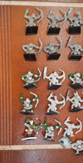 Warhammer guerreros Orcos Arqueros III