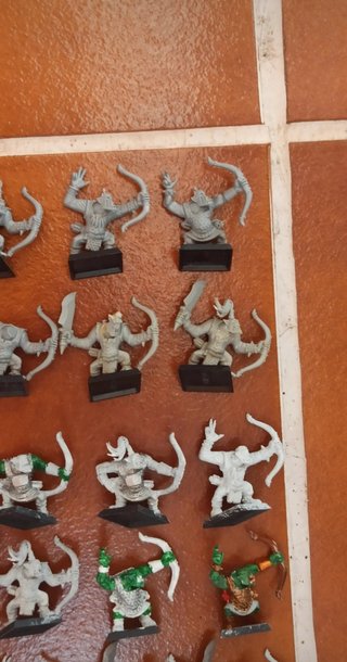 Warhammer guerreros Orcos Arqueros III