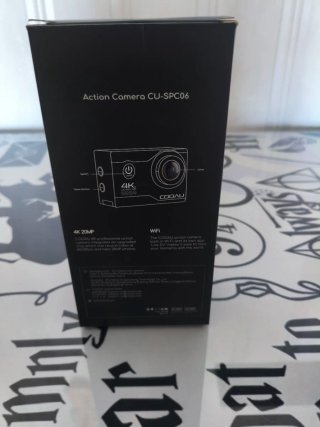 Cámara Deportiva COOAU 4K WiFi CU-SPC06 + 2 Baterí