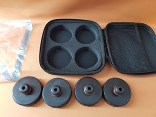 YIXISI Jack Pads Tesla 4 uds + Estuche