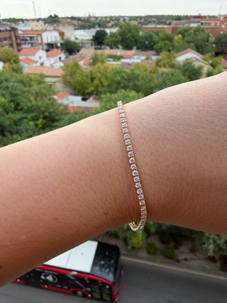 Riviere Oro Rosa Diamantes Naturales