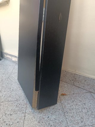 Mesa Balcón Plegable Negra de ikea