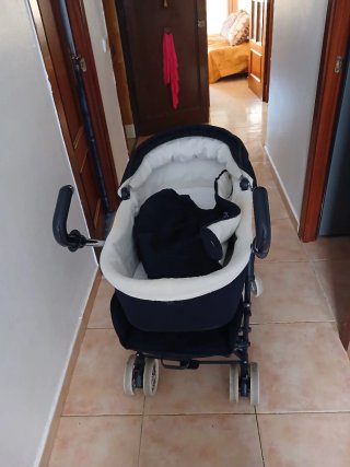 Silla de paseo azul marino