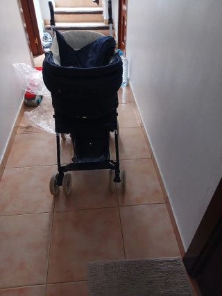 Silla de paseo azul marino