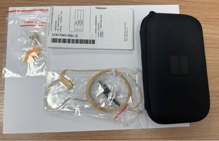 Micrófono Shure MX153T-O-TQG Beige/Negro.